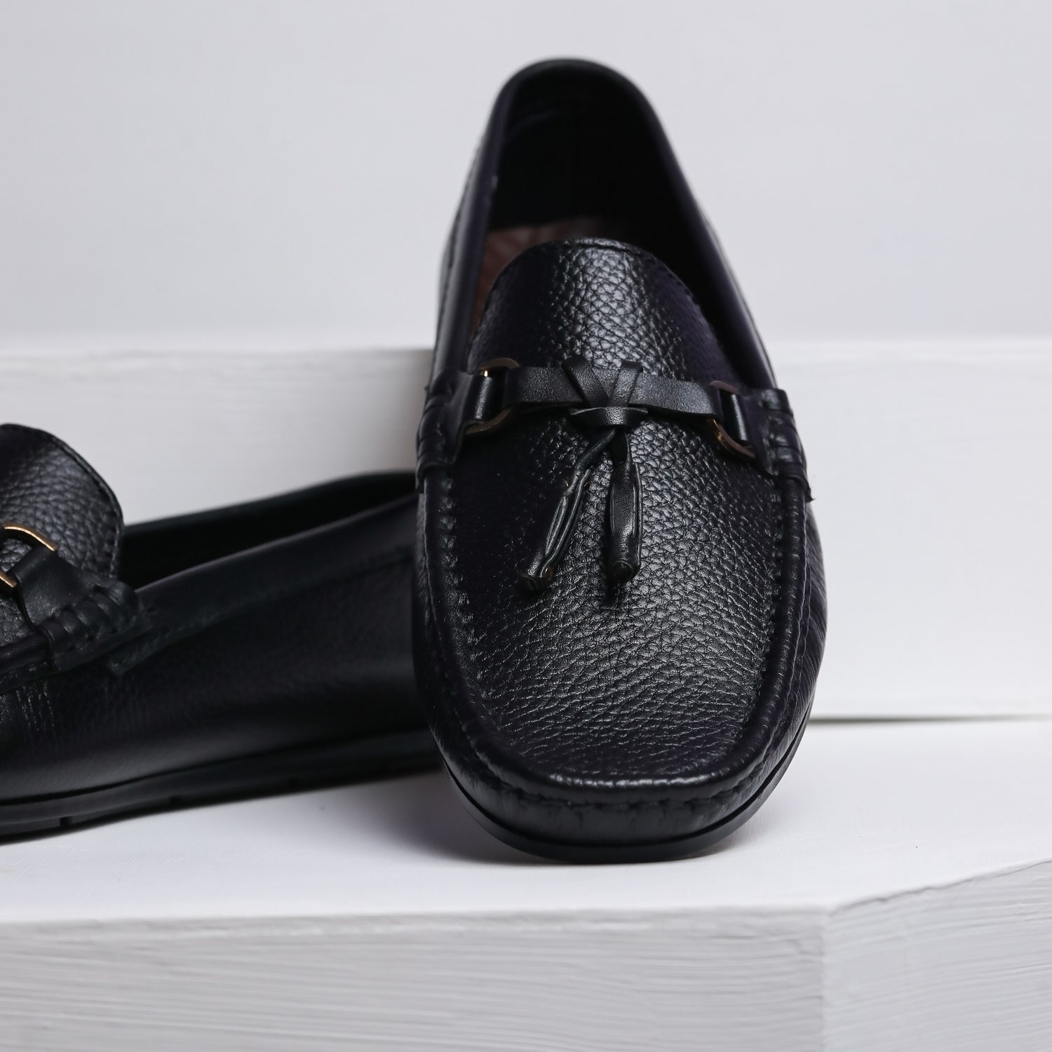 VYBE- Leather Loafer- Black
