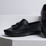 VYBE- Leather Loafer- Black