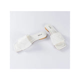 VYBE - Squar Stitch Slide-White