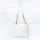 VYBE - Chain Shoulder Bag - White