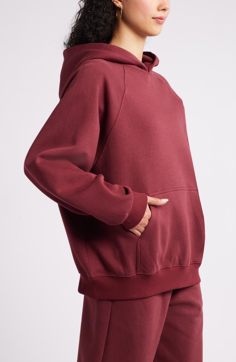 VYBE - Women Basic Hoodie - Maroon
