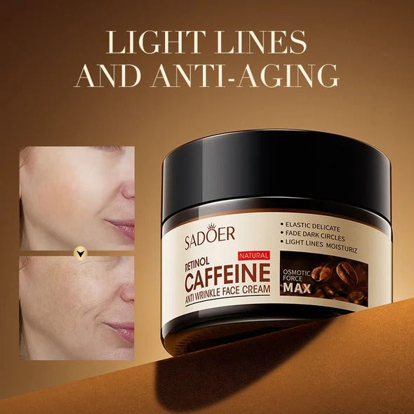 Sadoer Retinol and Caffeine Anti Wrinkle Eye Cream For Girls & Women 20g SD01529