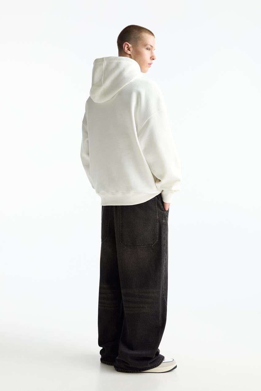 VYBE - Men Basic Hoodie - White