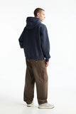 VYBE - Men Basic Hoodie - Navyblue