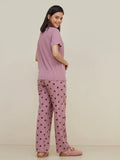 VYBE - Love Sleep Printed PJ Suit