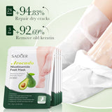 Sadoer Fruit Foot Care Exfoliating Whitening Foot Peeling Facial Mask 35g