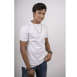 Vybe- White T-shirt For Men