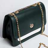 VYBE- Bag Cross Body Front Buckle-Green