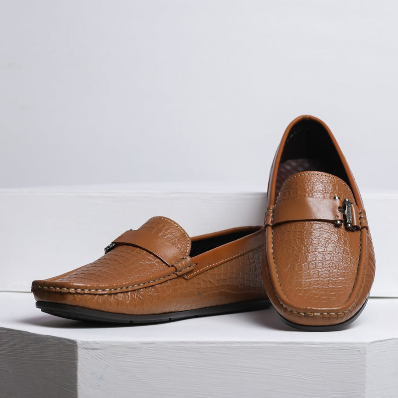 VYBE- Leather Loafer- Mustard