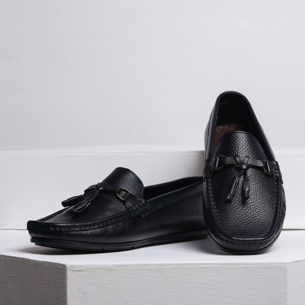 VYBE- Leather Loafer- Black