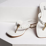 VYBE- V Weave Slide-White