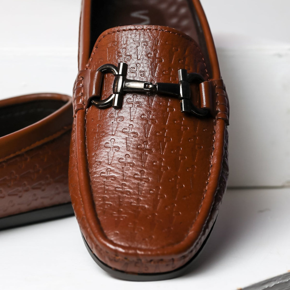 VYBE- Leather Loafer- Mustard