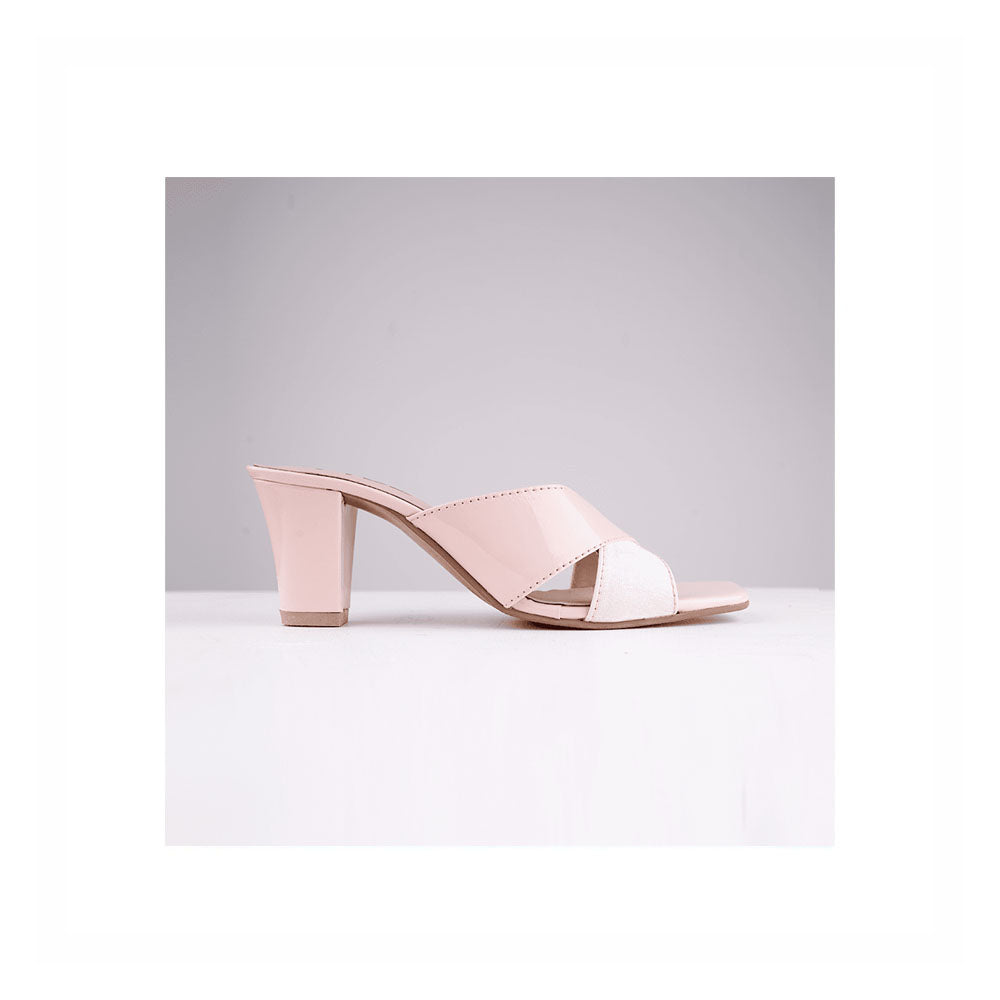 Vybe- Peaches  Pink Shoes with heels