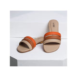 VYBE- Three Strap One Orange- Beige