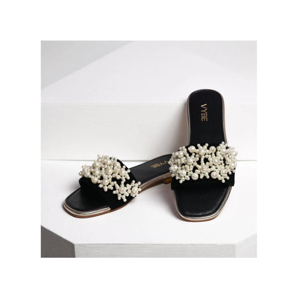 VYBE- One Strap Peral- Black