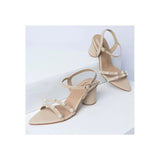 VYBE- Shoe Peral heel Beige