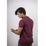 Vybe- Maroon Polo Shirt