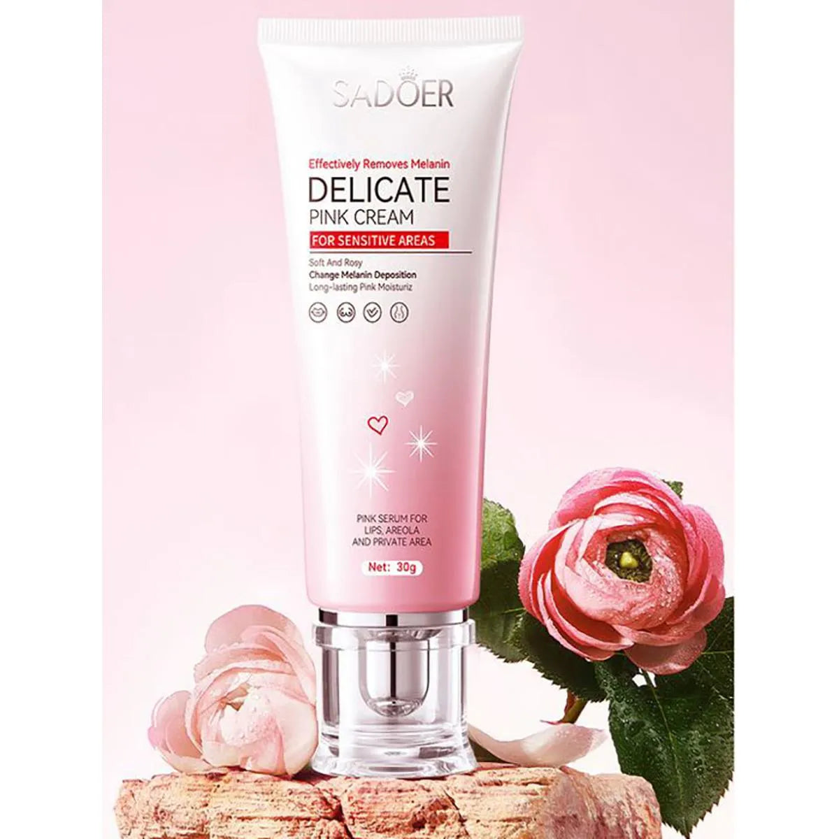 SADOER Pink & Glowing Gel For Private Parts & Skin 30g SD44753