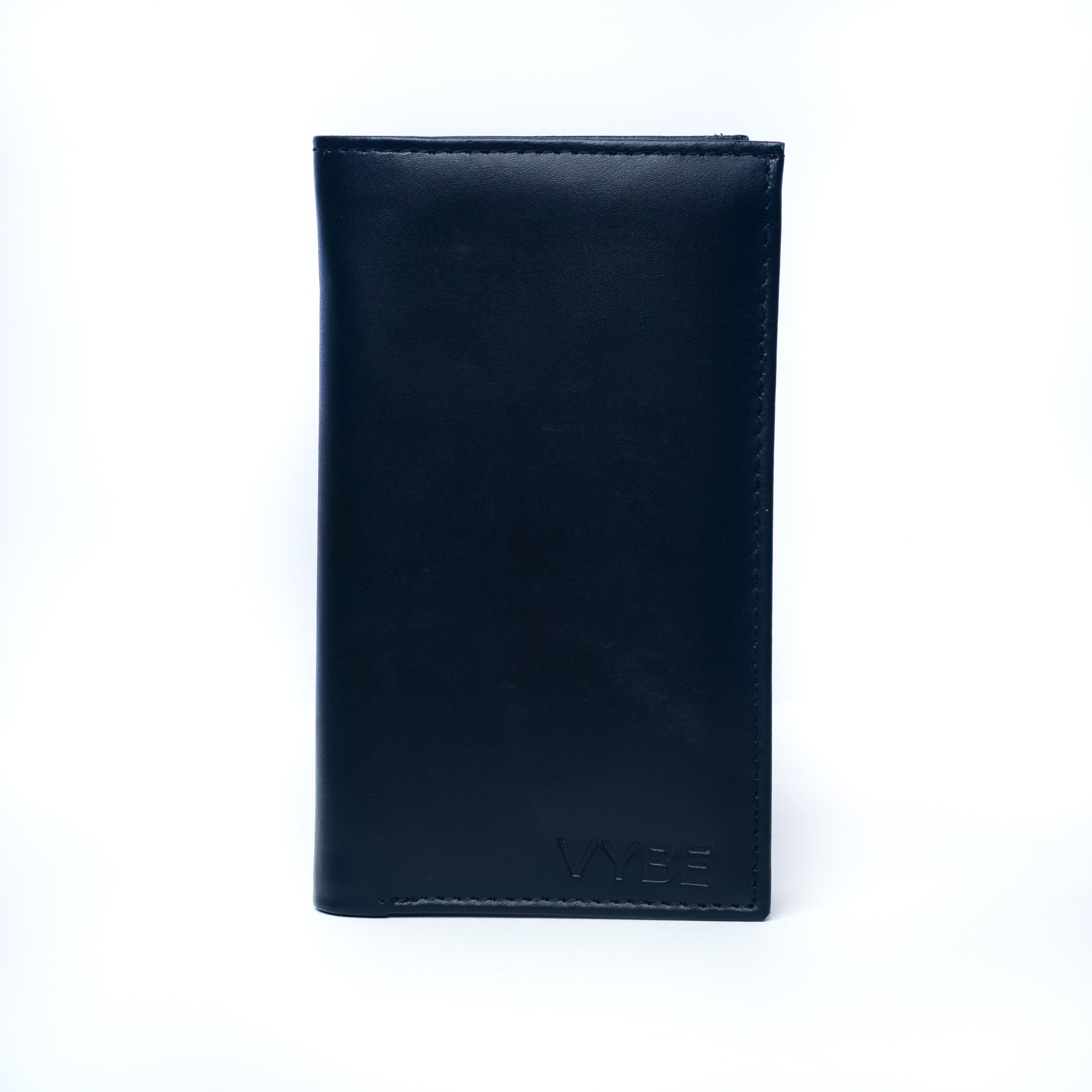 VYBE- Men's Long wallet, Black