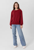 Vybe - Women Sweatshirt - Maroon