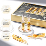 SADOER 24K Gold Moisturizing Ampoule Face Care Serum 2ml x 7pcs SD31943