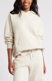 VYBE - Women Basic Hoodie - Beige Pumice