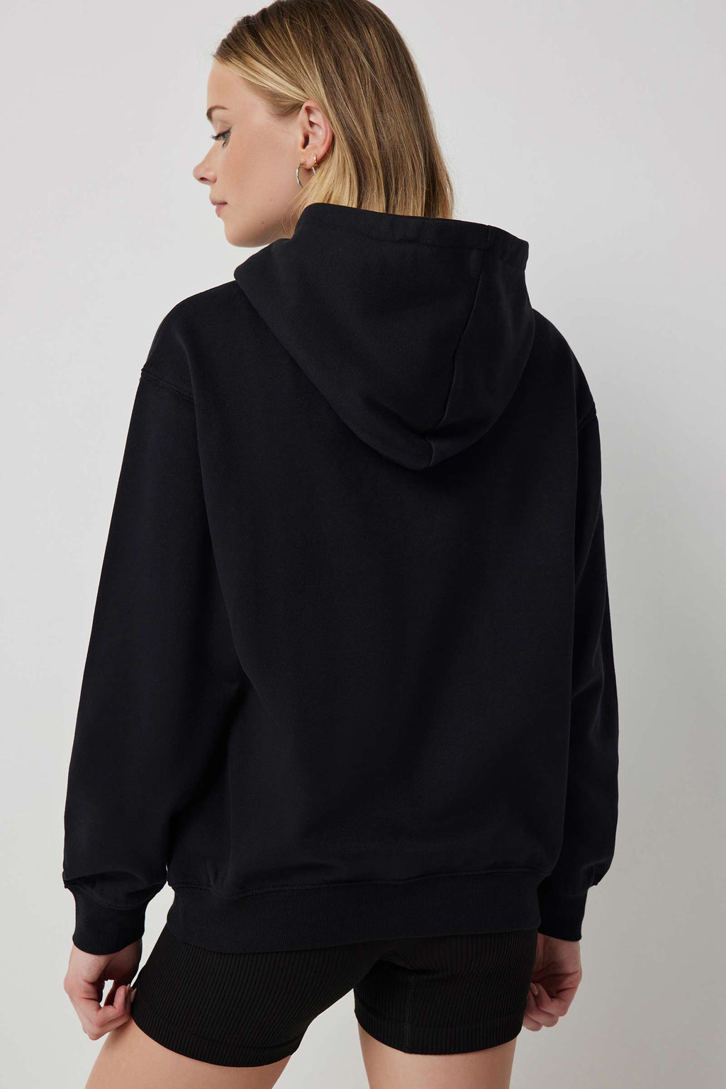 VYBE - Women Basic Hoodie - Black