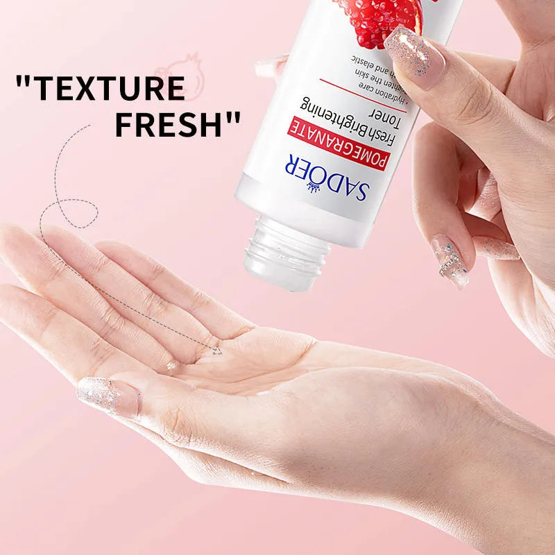 SADOER moisturizing shrink pores pomegranat Private labele facial toner 120ml SD96055