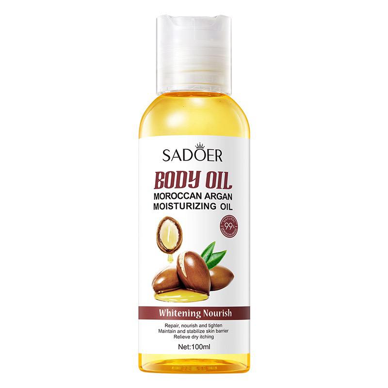 Sadoer natural Organic maroccan argan moisturizing & Skincare Body Hair Oil 100ml SD01642