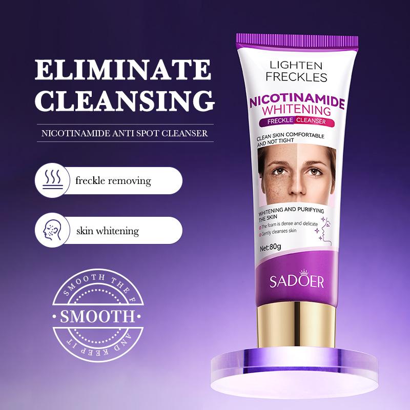 SADOER Nicotinamide Glowing Skin & Freckle Fade Cleanser 80g SD45286