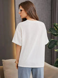 VYBE - Knitted T-Shirt White