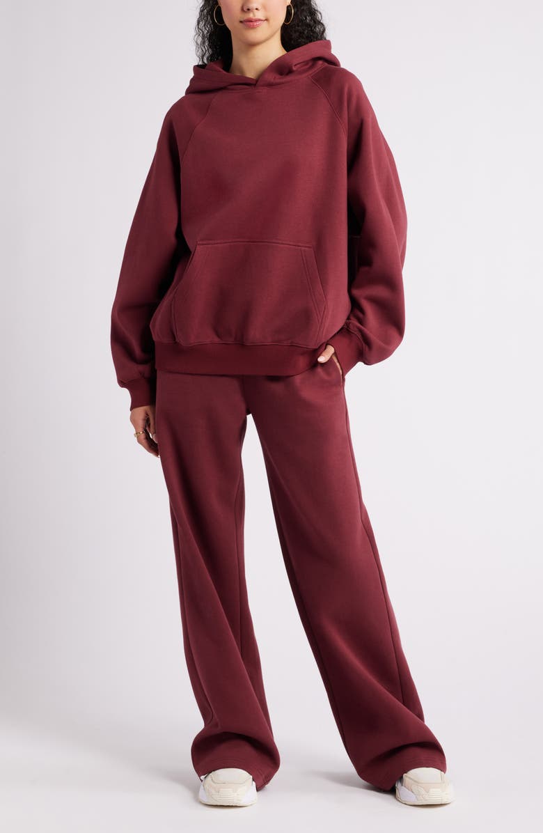 VYBE - Women Basic Hoodie - Maroon