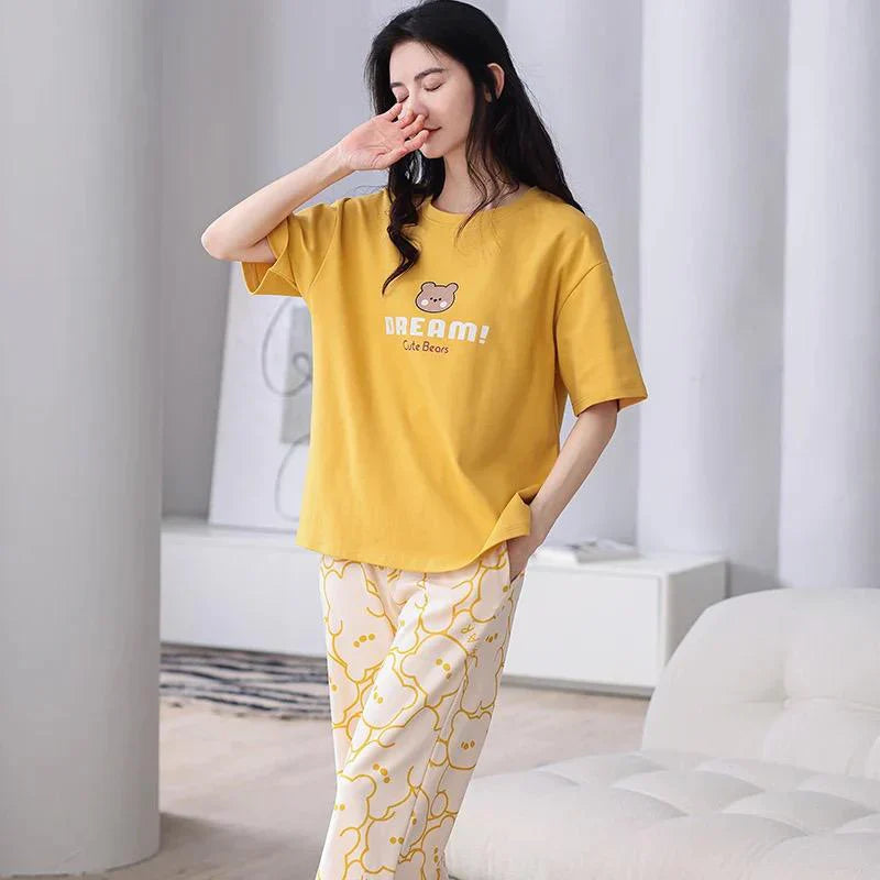 VYBE -  Dream Printed Pj Suit