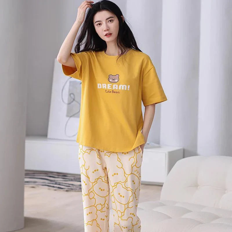 VYBE -  Dream Printed Pj Suit