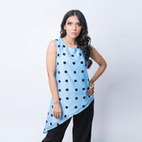 VYBE -Polka Dots Sleeveless Top