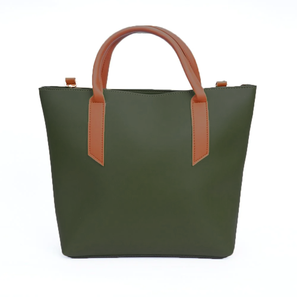 VYBE - Three Button Bag - Dark Green