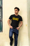 VYBE - Suave Crew Neck Tee-Black