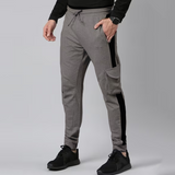 Vybe - Waffle Knitted Trouser - Grey