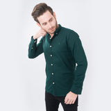 VYBE - Casual Shirt Botled Green