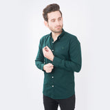 VYBE - Casual Shirt Botled Green