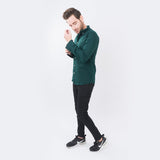 VYBE - Casual Shirt Botled Green