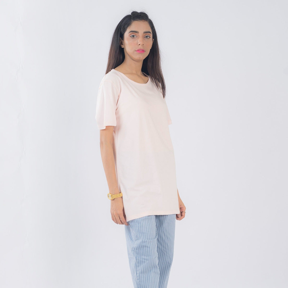 VYBE -Plane T-Shirt- Peach