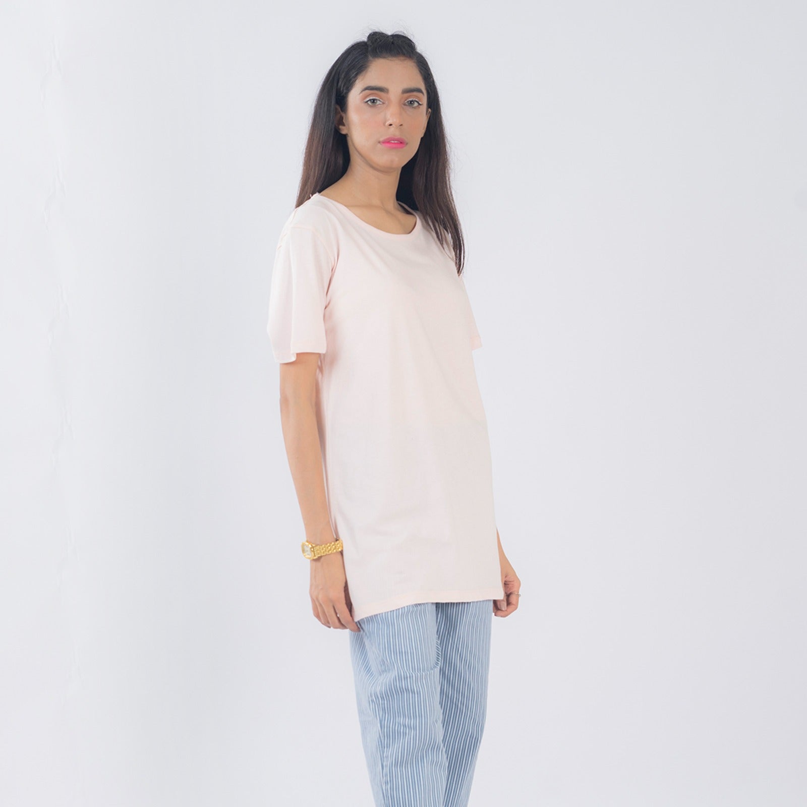 VYBE -Plane T-Shirt- Peach