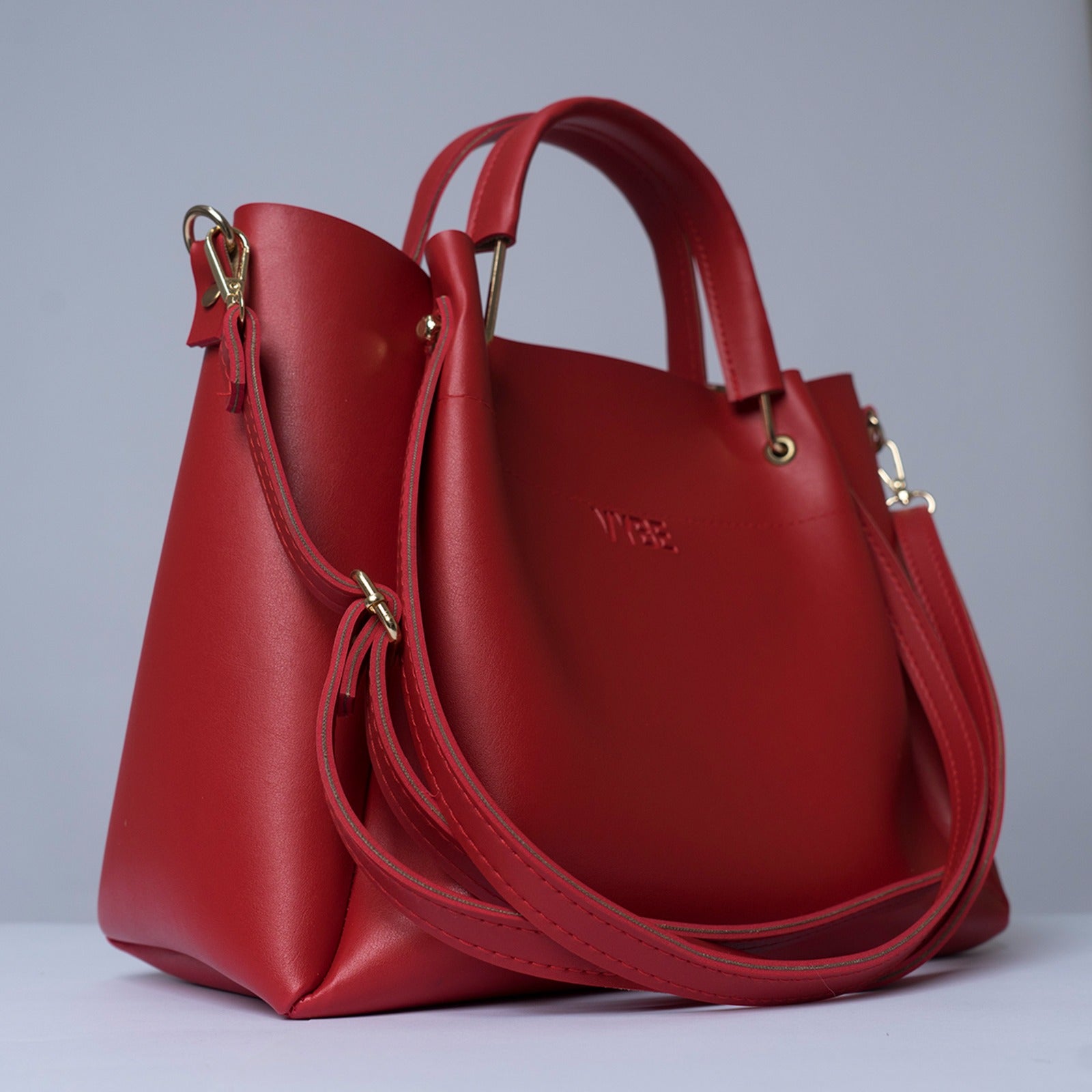 VYBE - 3 Pcs handBag -Red