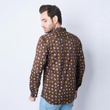 VYBE -Small Square Patterned Shirt