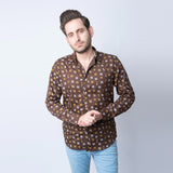 VYBE -Small Square Patterned Shirt