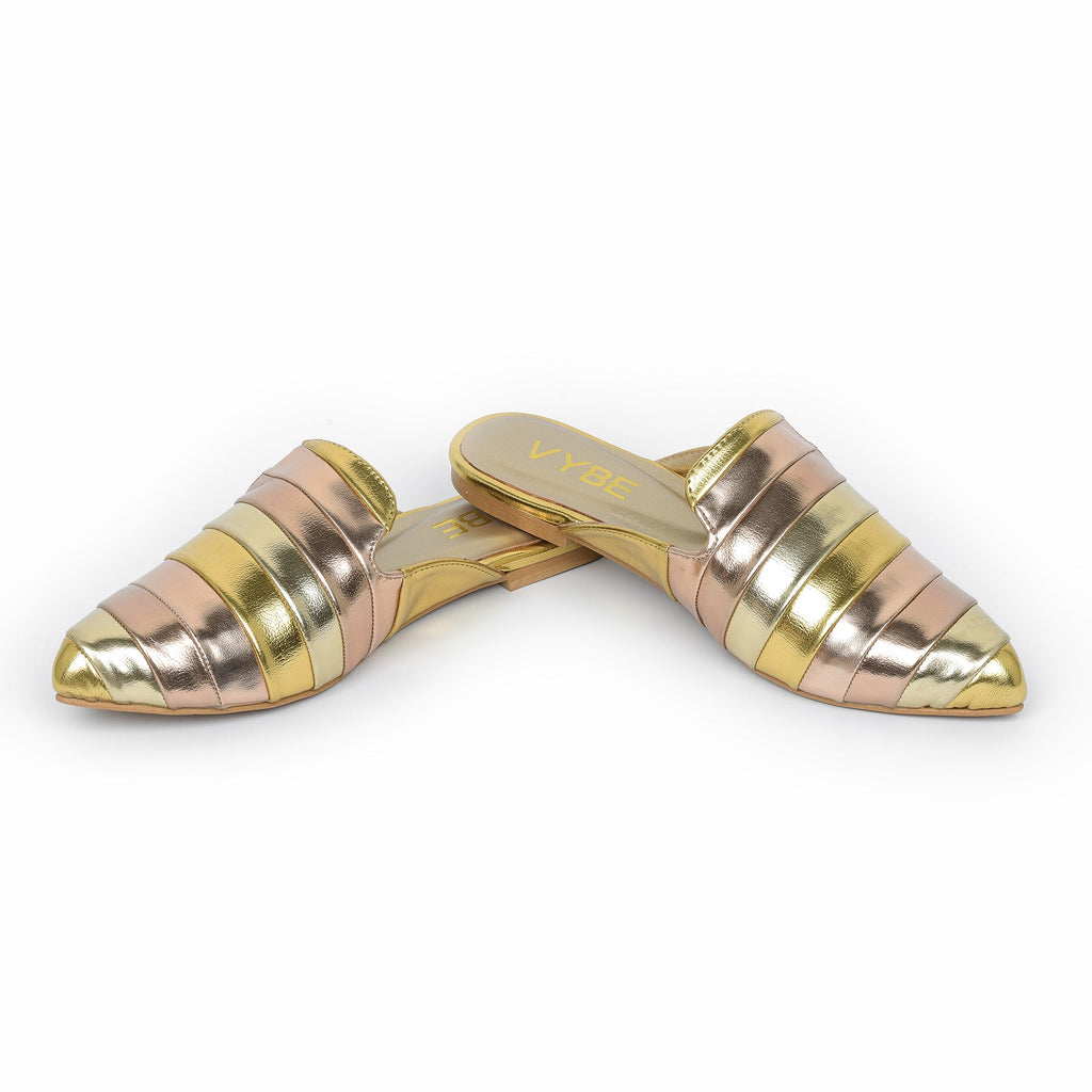 VYBE - Multi Color Flat (Shades Of Gold)