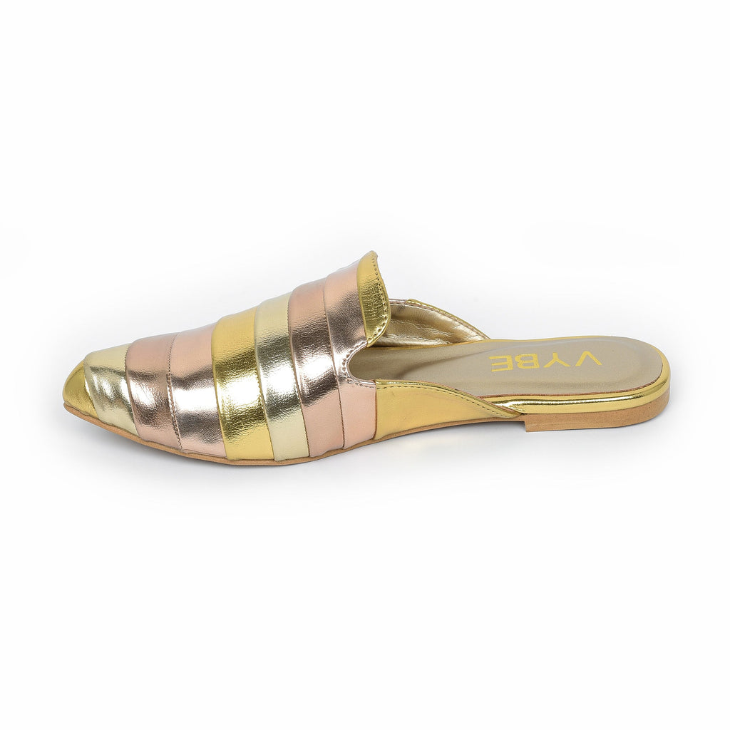 VYBE - Multi Color Flat (Shades Of Gold)