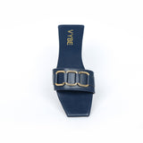 VYBE - Blue Slides with Square chain