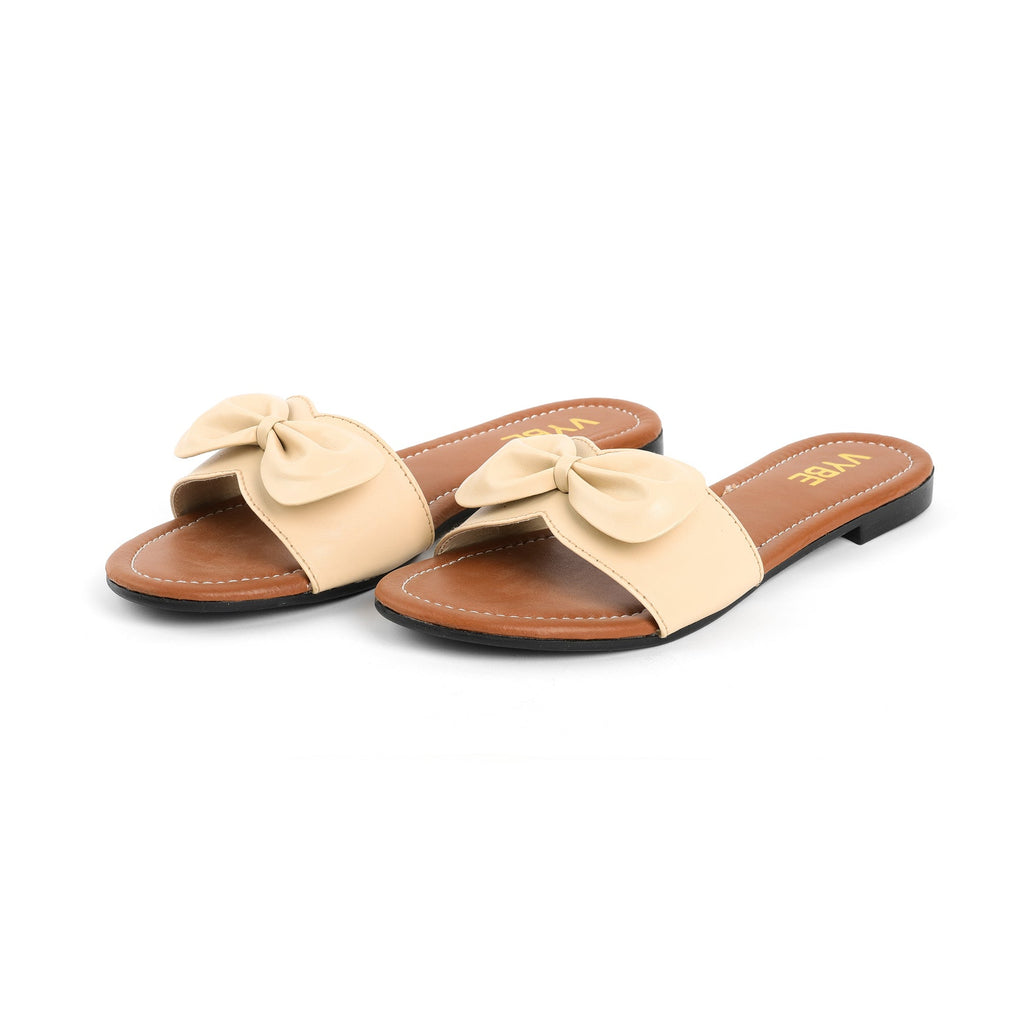 VYBE - Bow Flats - Beige